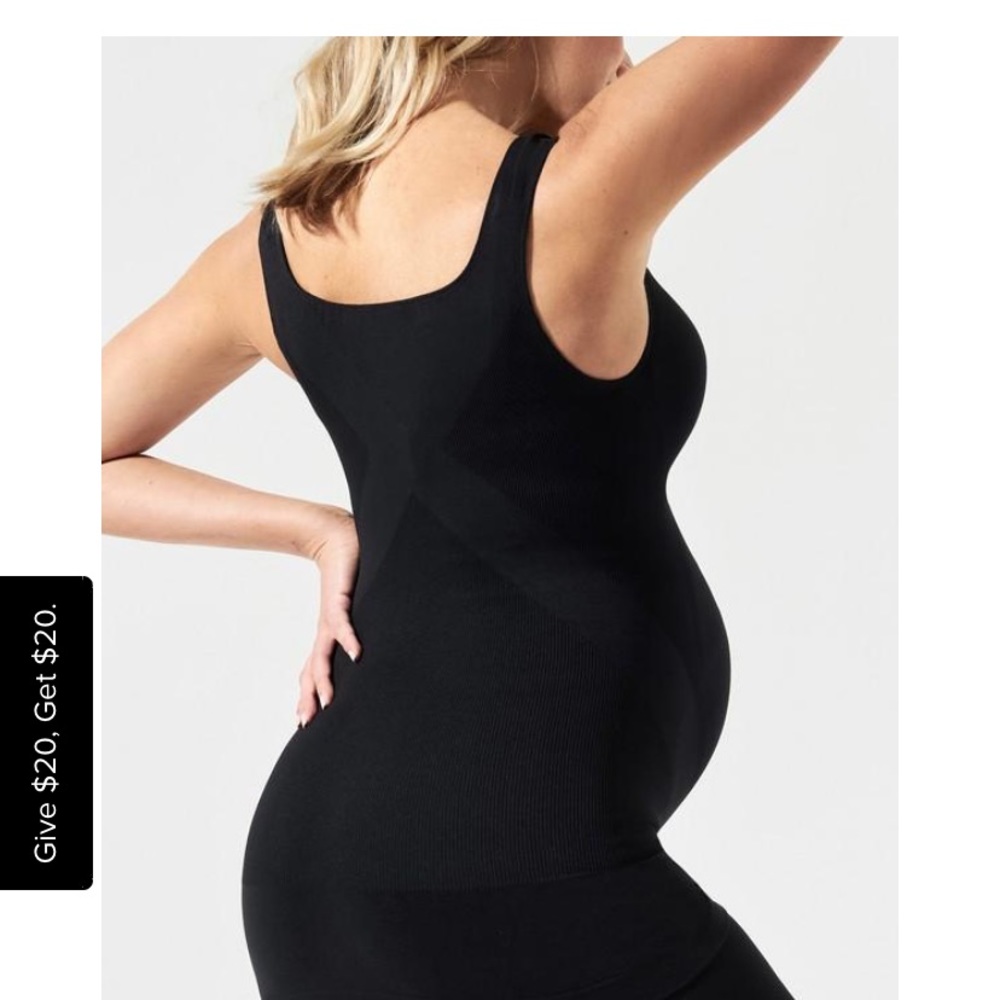 Blanqi Maternity Belly support tank top - Large